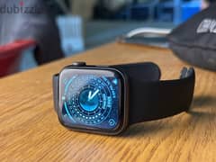 apple watch series 6 44mm - space grey with cable
