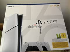 Brand new PS 5 Disk Edition (Slim) with 2 Controllers 0