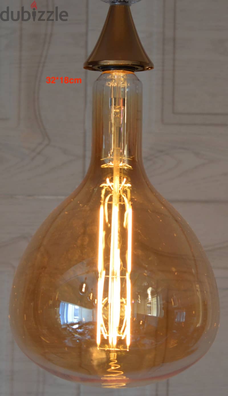 Dimmable decorative filament light bulbs e27, لمبات ديكورية ديمنج 5