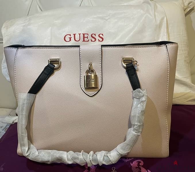New Guess bag white original 2