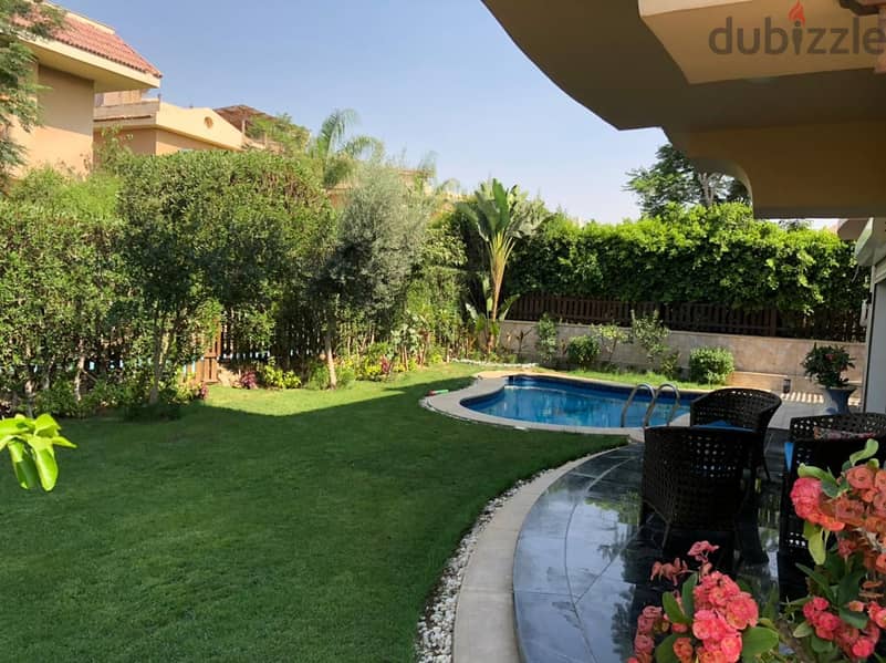 فيلا للايجار مفروش كمبوند ريفيرواك  Villa for rent in river walk 0