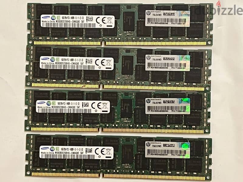 Ram DDR3   8  & 16 GB Workstation 1