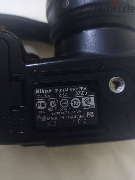 كاميرا للبيع موديل D3100 2