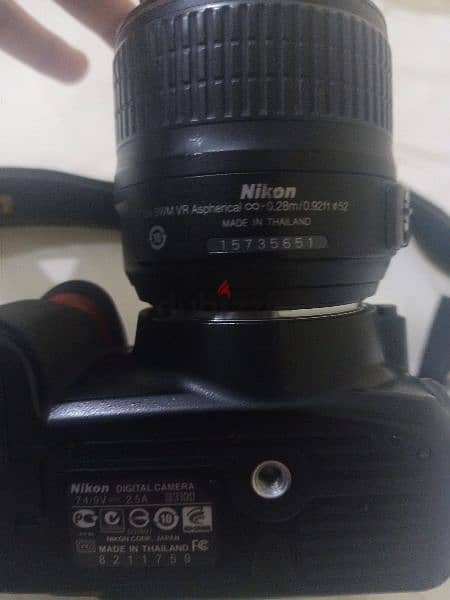 كاميرا للبيع موديل D3100 3