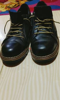 حذاء جلد مقاس 45 اللون أسود
حذاء شيك استعمال بسيط جدا بحالة الجديد