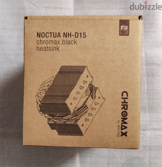 مشتت بروسيسور Noctua NH-D15 Chromax Black CPU Cooler 3
