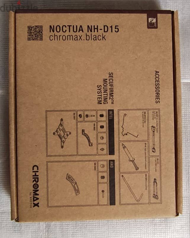 مشتت بروسيسور Noctua NH-D15 Chromax Black CPU Cooler 4