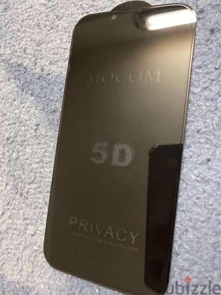 New sealed MOCOM 5D glass screen for iPhone 13 Pro Max from emirates. 3