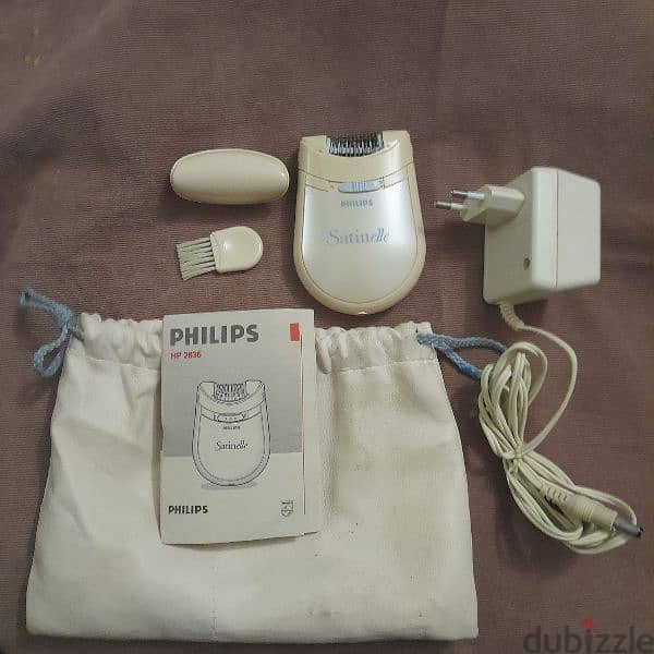 ماكينه ازالة الشعر للسيدات فيليبس Phillips Satinelle موديل HP2836 9