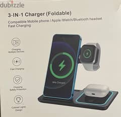 charger 3 in 1 wireless charger for iphone - Apple Watch & AirPods