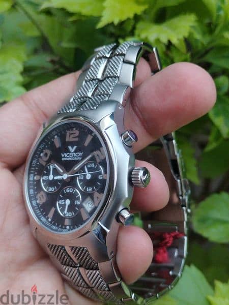 Viceroy chronograph watch, full stainless steel 17