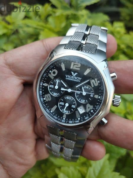 Viceroy chronograph watch, full stainless steel 18