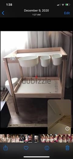 changing table IKEA