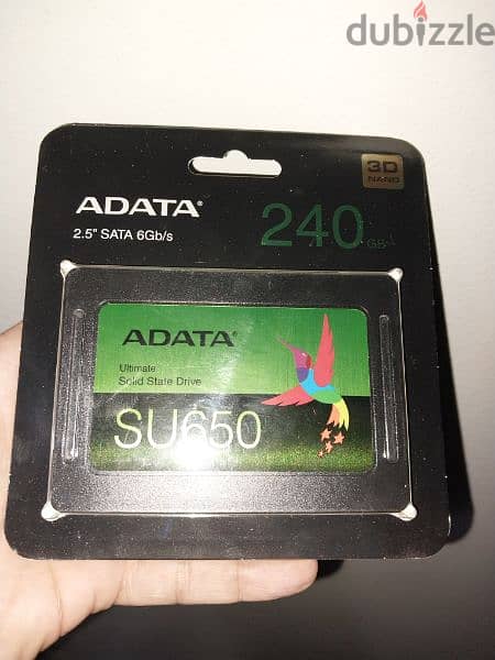 Hard disk SSD 240 GB ADATA هارد ديسك اس اس دي ٢٤٠ جيجا جديد 1