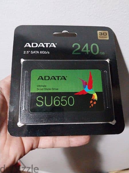Hard disk SSD 240 GB ADATA هارد ديسك اس اس دي ٢٤٠ جيجا جديد 2