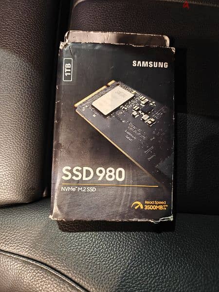 Samsung 980 SSD 1TB - M. 2 NVMe - PCIe 3.0   استخدام مره فقط 1