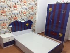 غرفة أطفال برشلونة ١٢٠ سم
