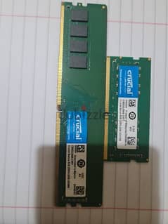 رامات DDR4 2666 لابتوب و ديسكتوب 0