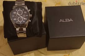 alba watch metal used like new