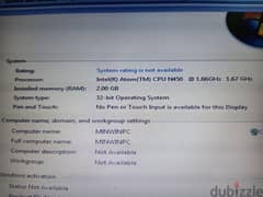 laptop HP mini atom processor 2G RAM 500G HDD
