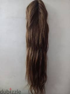 عرض لفترة محدودةباروكة شعر طبيعي هندى ب16000بدلا من 20000 0