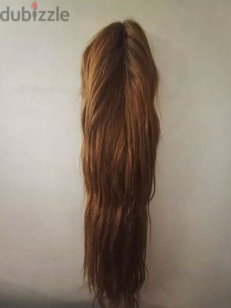 عرض لفترة محدودةباروكة شعر طبيعي هندى ب16000بدلا من 20000 1