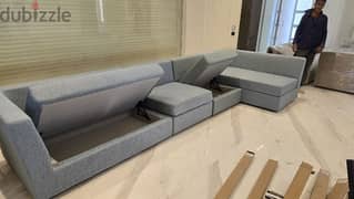 Imported sofa - like new. storage included 0