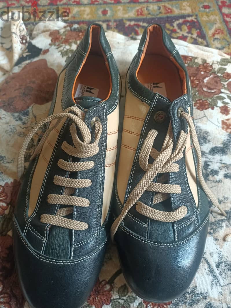 حذاء رجالي إيطالي مقاس Italian men's shoes size 42 جلد طبيعي 6