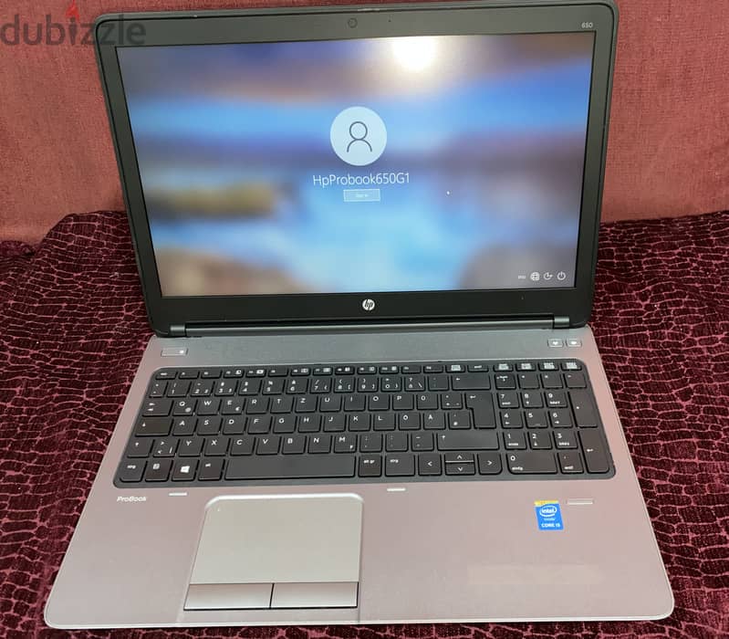 ‏HP ProBook 650 G1 | i5 | 250GB SSD| 8GB | 15,6 استيراد بحالة الزيرو 1