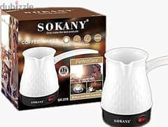 Sokany plastic electric turkish coffee maker/ ماكينه صنع القهوه SOKANY 0