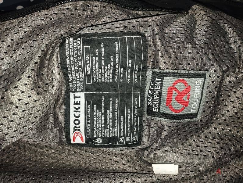 جاكيت موتوسيكل سيفتي، Rocket safety jacket for motorbike 4