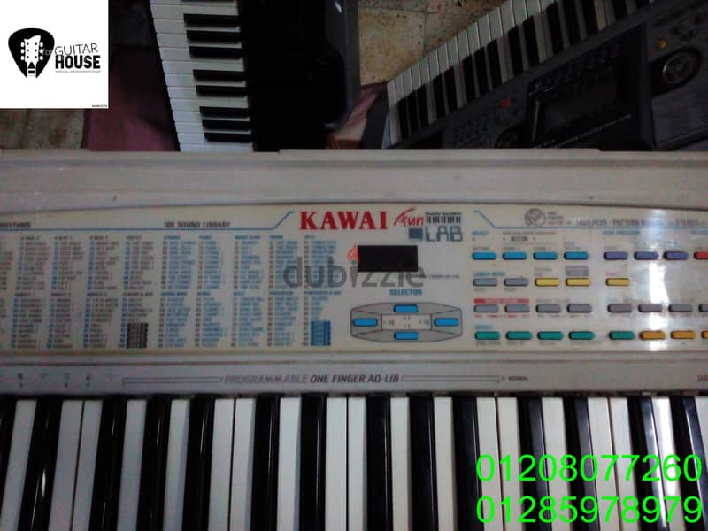 KAWAI FunLab Music  made in japan اورج 5 او كتاف غربى كاواى يابانى 1