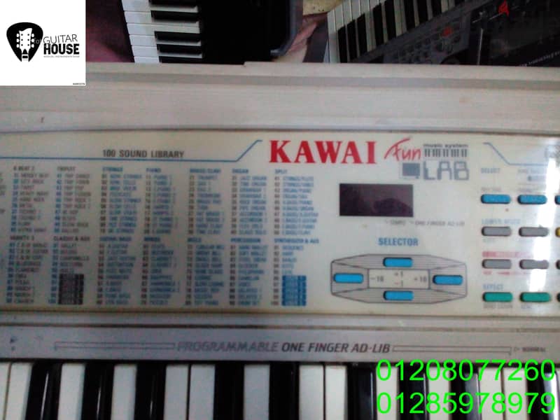KAWAI FunLab Music  made in japan اورج 5 او كتاف غربى كاواى يابانى 3