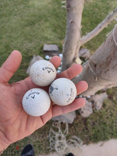 100 variety golf balls Katameya heights 0