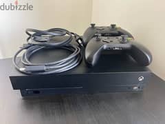 Xbox One X 500gb with 2 controllers 0