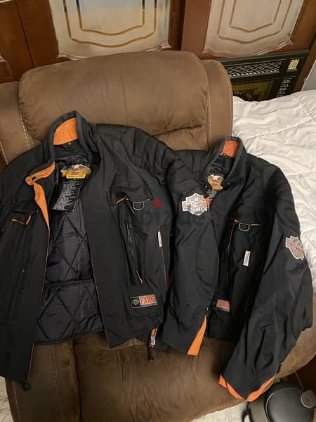 2 harley davidson jackets 1