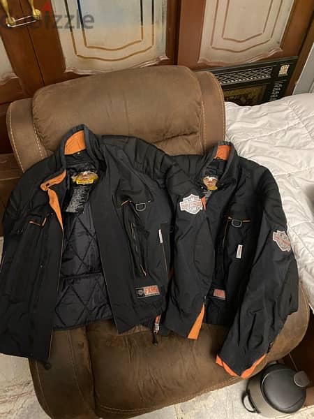 2 harley davidson jackets 3