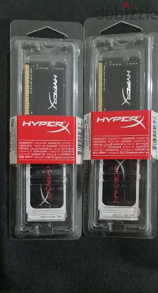 HyperX 32Gb DDR4 Ram (16x2) 2400 Mhz - New Sealed 0