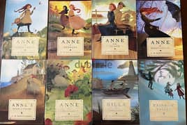 8 كتب مجموعه Anne of green gables  كامله English books,