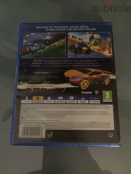 rocket league CD ps4 used 4