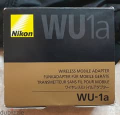 Nikon WU-1a Wireless Mobile Adapter. 
محول لاسلكي للهاتف  من نيكون