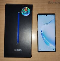 Used Note 10 plus excellent condition with original LED cover