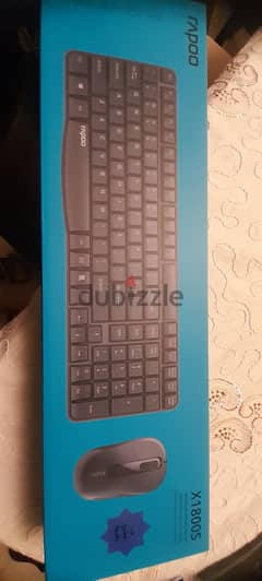 Keyboard and mause rapoo wireless 0