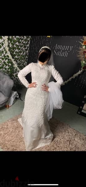 فستان زفاف ستان  مميز 2