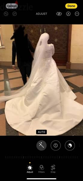 فستان زفاف ستان  مميز 7