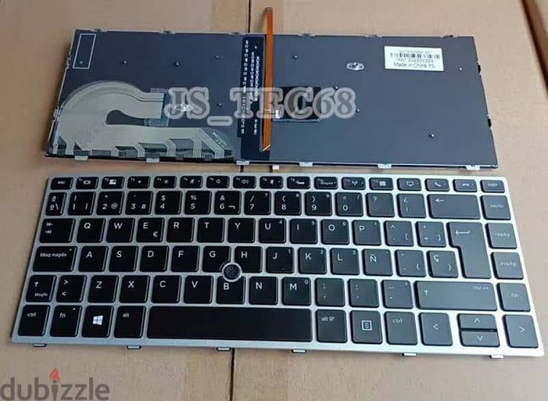 Hp Elitebook 840 G6 846 G6 745 G6 With Mouse With Backlit, Original 0