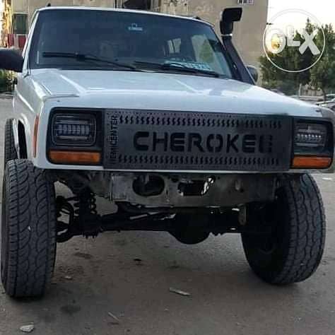 Jeep xj grill جيب شروكي 3