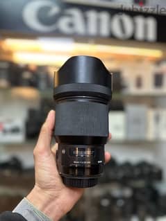 lens sigma art 85m for canon