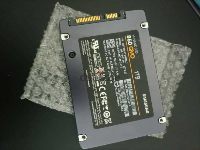 SSD samsung QVO 860 1Tera 2
