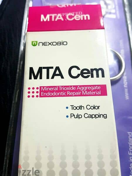 MTA Endodontic carrier MTA Cem powder 1 gm 2